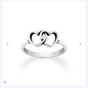James Avery Two Hearts Together Ring